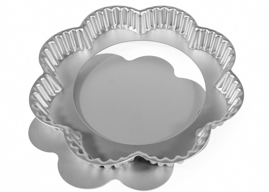 Silverwood bakeware  23cm Petal Shaped Flan, Loose Base