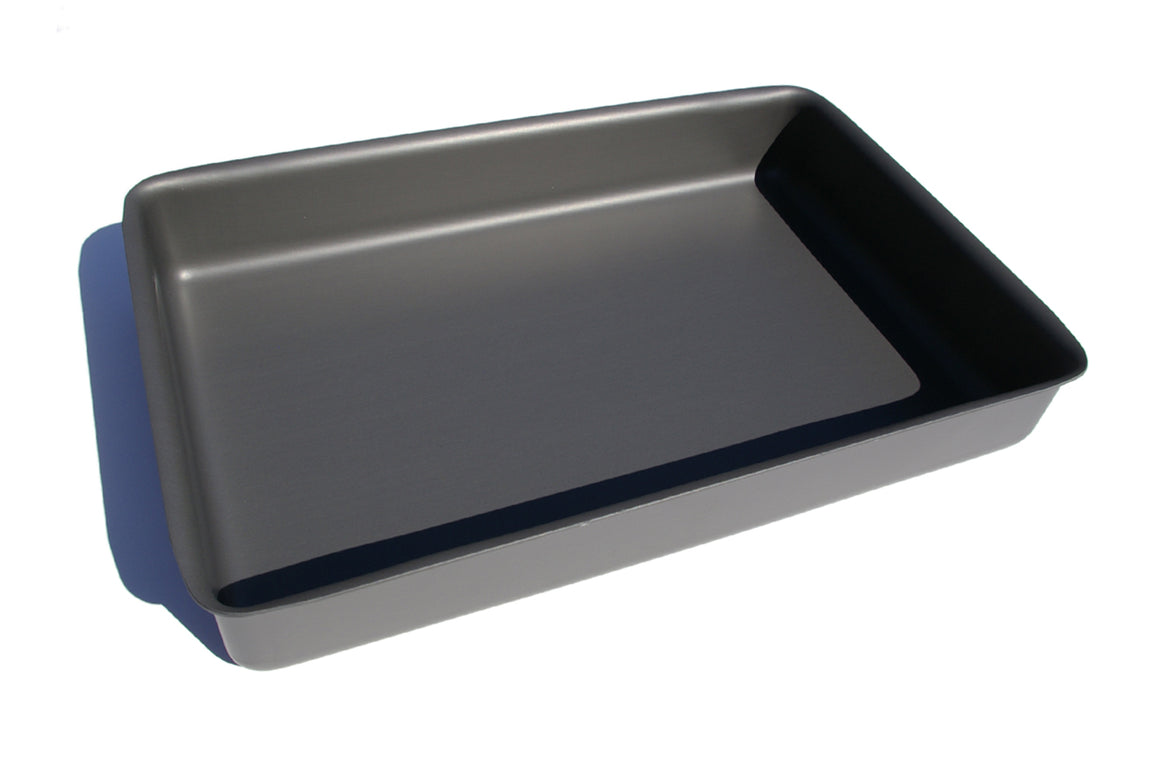 16 x 10 x 2 1/2 inch Deep Oven Roasting Dish Hard Anodised