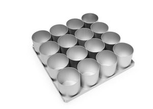 Silverwood bakeware  16 Piece 2 1/2 inch Round Multi Mini Set